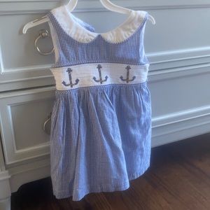 Vintage size 2T smocked dress